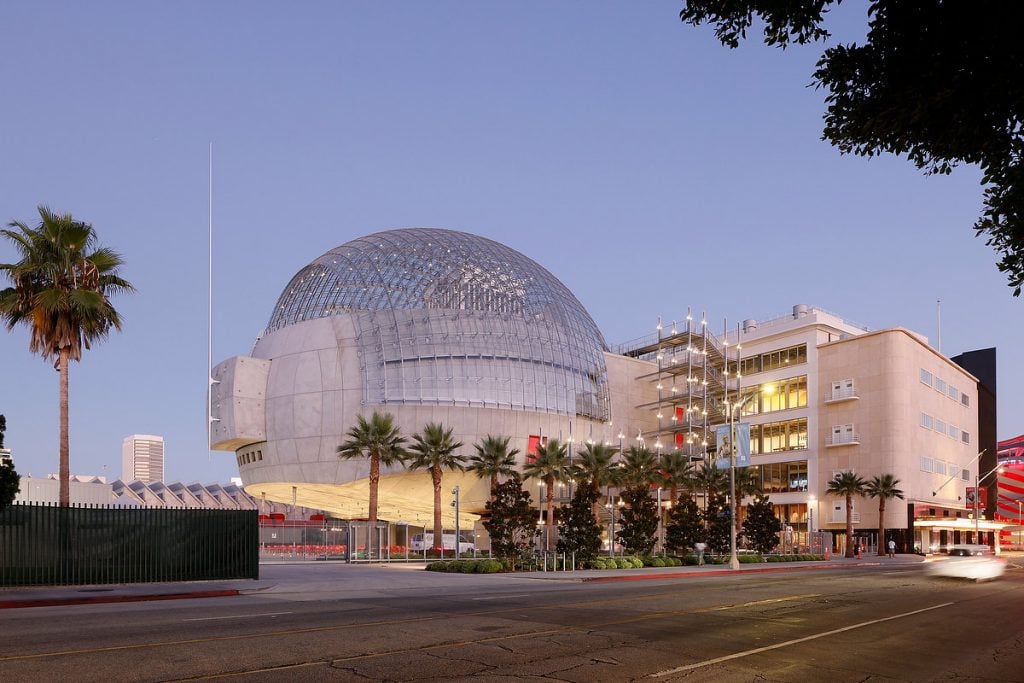 Academy Museum of Motion Pictures. Photo: Iwan Baan/©Iwan Baan Studios, courtesy of Academy Museum Foundation