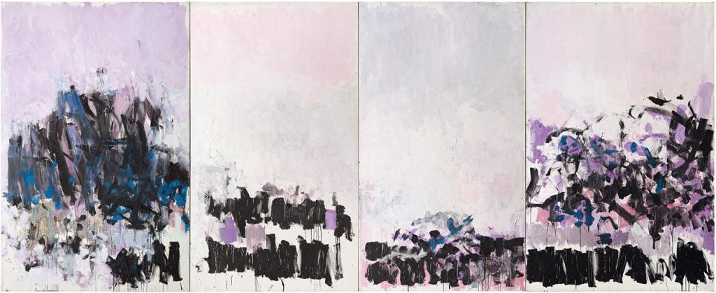 Joan Mitchell, <em>La Vie en Rose</em> (1979). Collection of the Metropolitan Museum of Art, New York, anonymous gift and purchase, George A. Hearn Fund, by exchange; ©estate of Joan Mitchell.