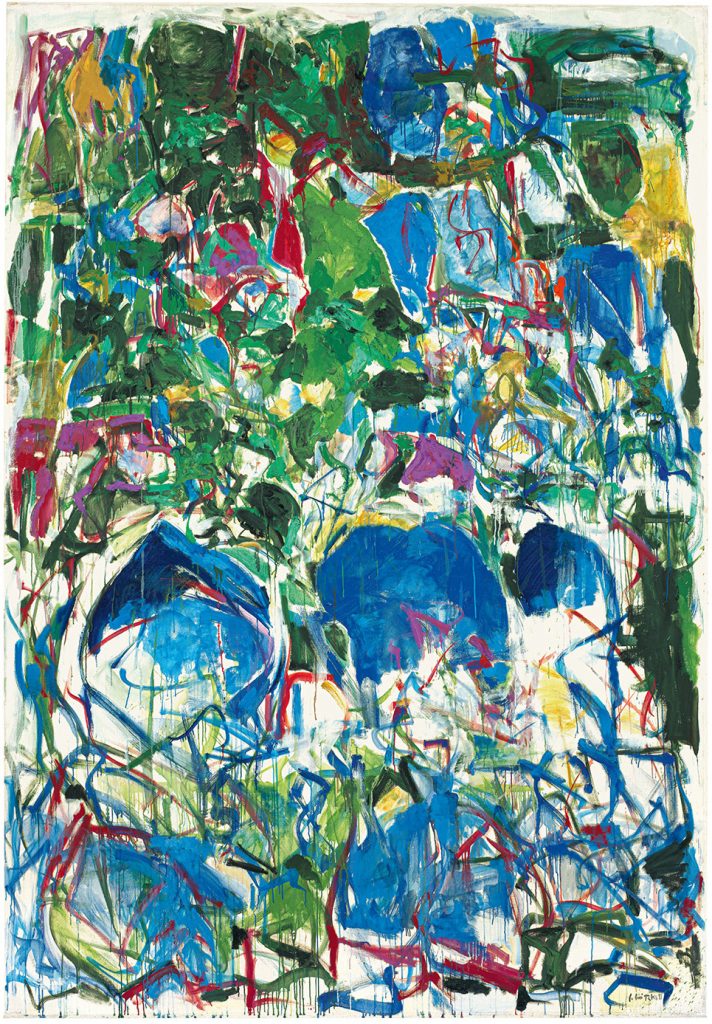Joan Mitchell, <em>My Landscape II</em> (1967). Collection of the Smithsonian American Art Museum, Washington, D.C., gift of Mr. and Mrs. David K. Anderson, Martha Jackson Memorial Collection; ©estate of Joan Mitchell.
