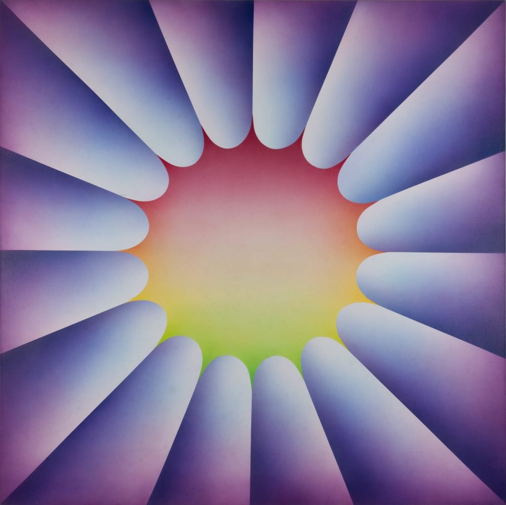 Judy Chicago, <em>Through the Flower 2</em> (1973). Collection Diane Gelon. ©Judy Chicago/Artists Rights Society (ARS), New York. Photo ©Donald Woodman/ARS, New York, courtesy of the Fine Arts Museums of San Francisco.