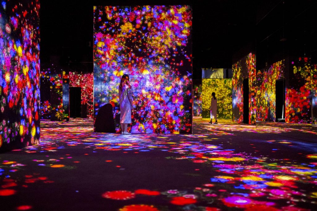 teamLab, "Borderless: Hamburg" is coming to the city in 2024. Courtesy of teamLab.