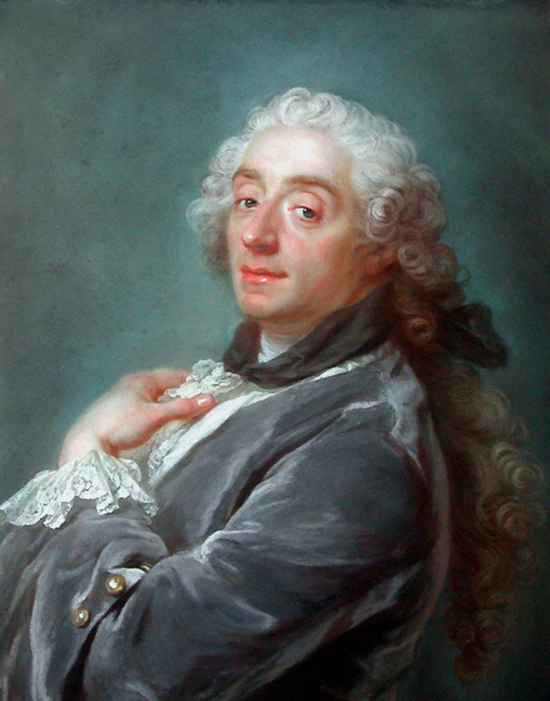Gustaf Lundberg, Portrait of François Boucher (1741).