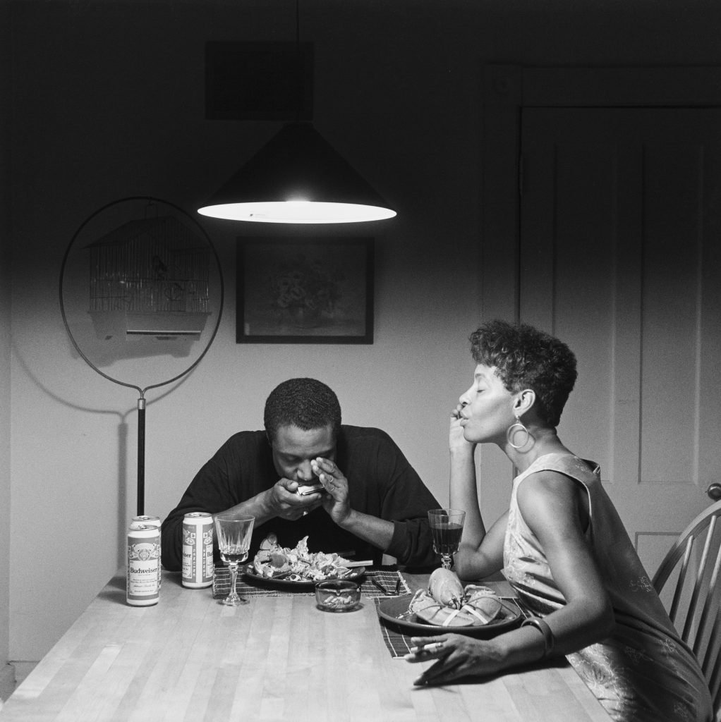 Carrie Mae Weems, Untitled (Playing harmonica) (1990). Courtesy of the artist and Jack Shainman Gallery, New York.