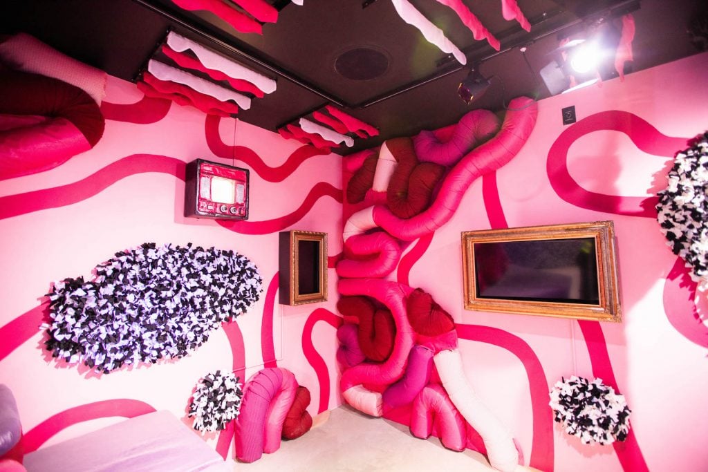 A room by Andrea Thurber at Meow Wolf Convergence Station, Denver. Photo by Kennedy Cottrell. 