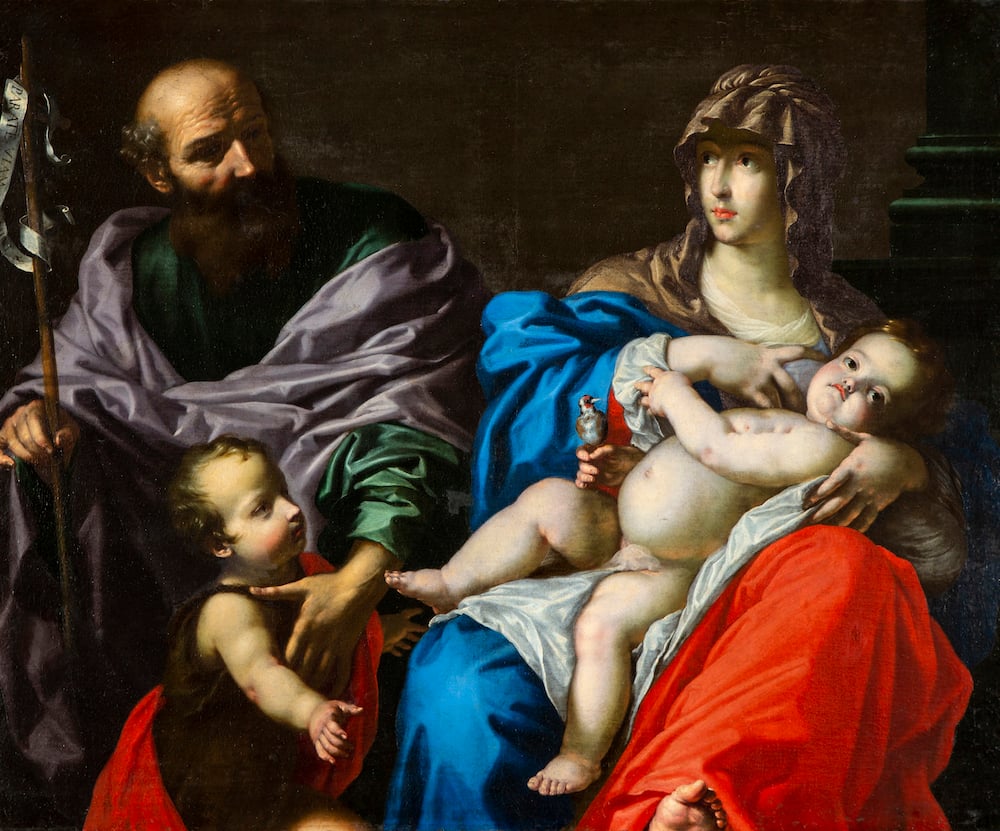 Cesare Dandini, Holy Family with the Infant St. John (circa 1630s) Photo by David Guarino.