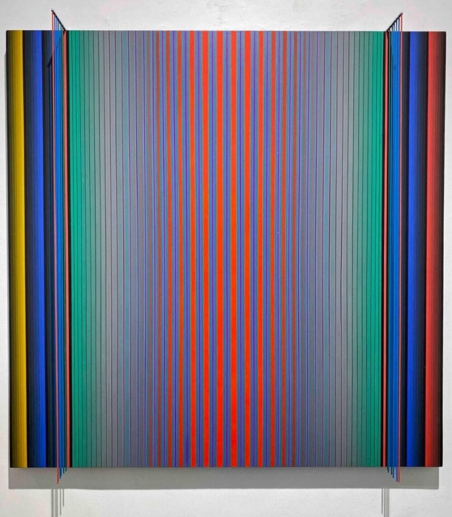 Dario Perez Flores, Prochromatique no 1117 (2020). Courtesy of Galerie Mark Hachem.
