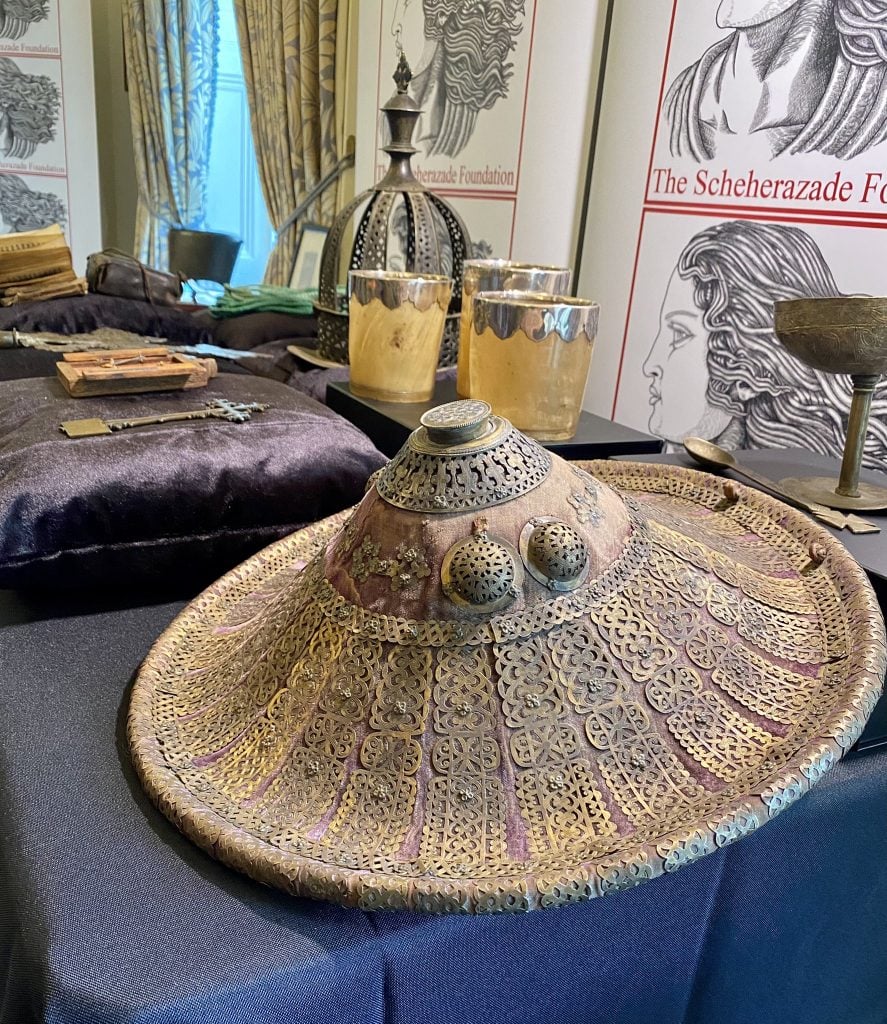 The Scheherazade Foundation has returned artifacts looted in Maqdala in 1868 to Ethiopia. Photo courtesy of the Embassy of the Federal Democratic Republic of Ethiopia, London.