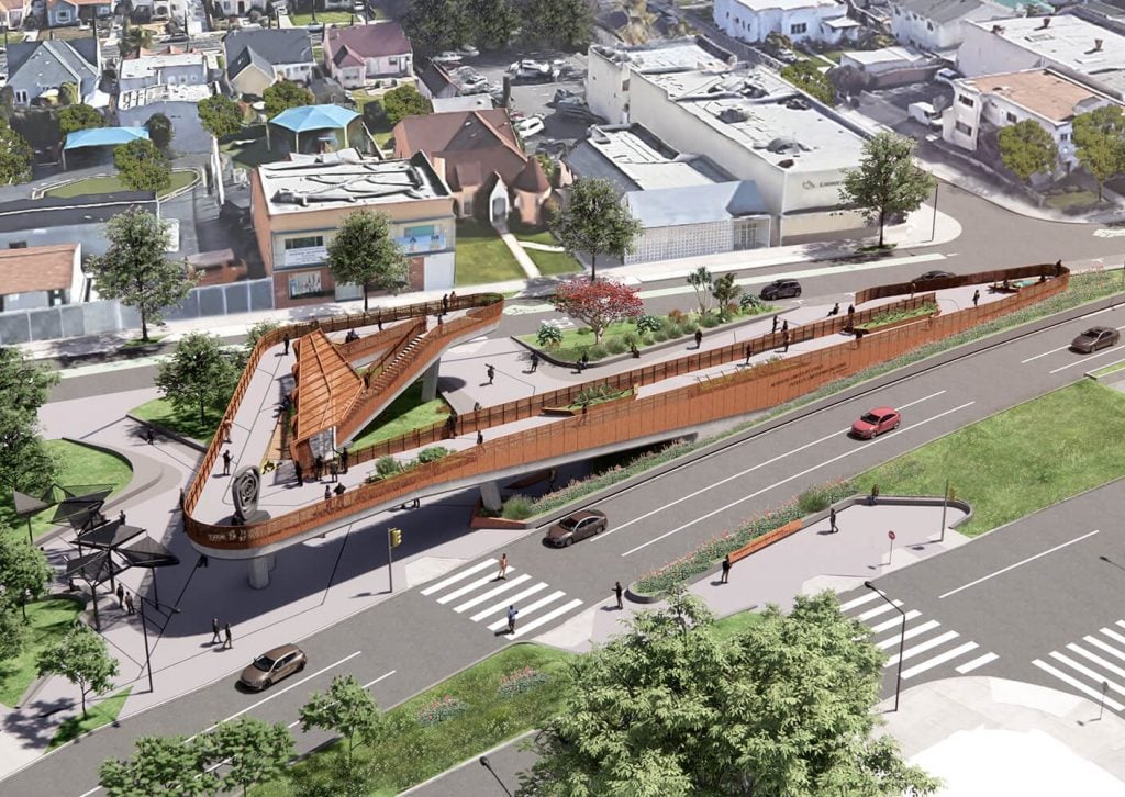 A rendering of Destination Crenshaw. Courtesy of Destination Crenshaw.