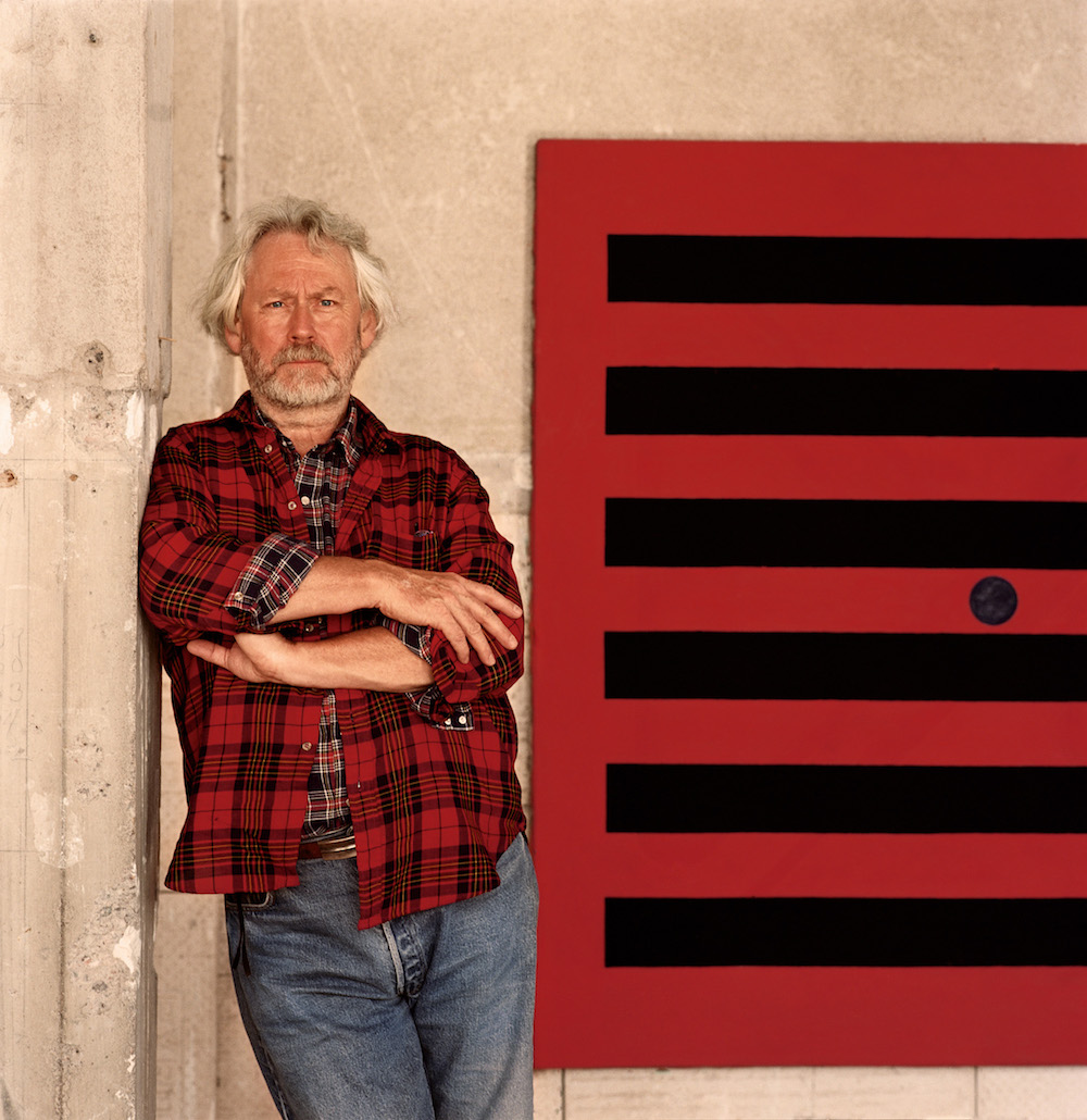 Donald Judd in his architecture studio, Marfa, Texas, 1993 © 2021 Judd Foundation / Artists Rights Society (ARS), New York Photo: © Laura Wilson Image courtesy Judd Foundation and Gagosian