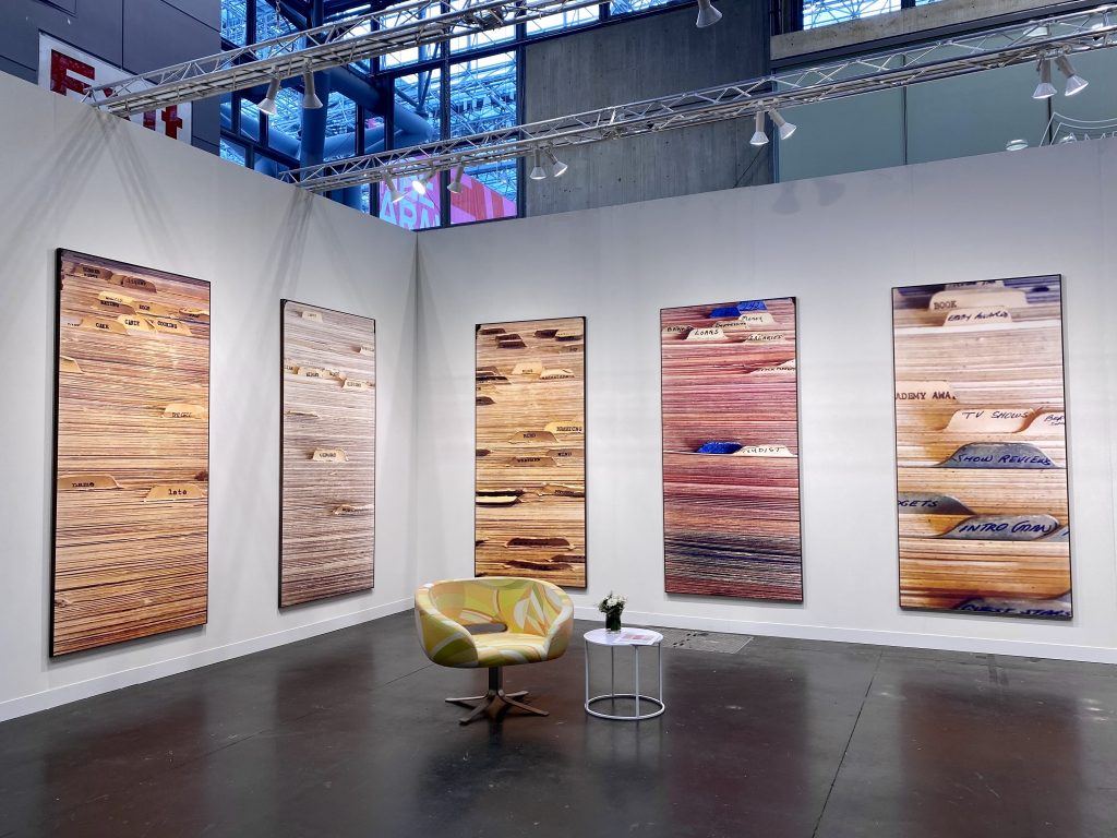 Richard Prince, "Tell Me Everything" from Two Palms, New York, at the 2021 Armory Show at the Javits Center in New York. Photo by Sarah Cascone.