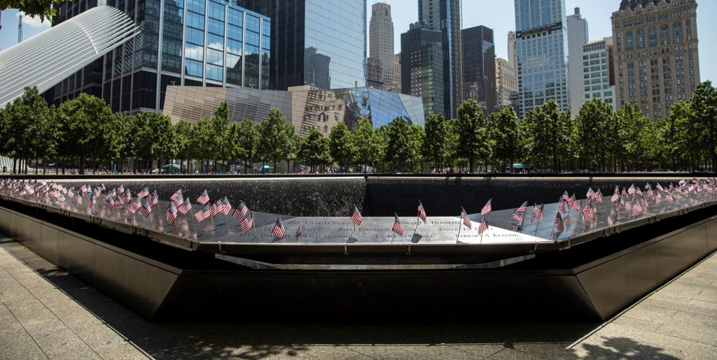 New York's National September 11 Memorial and Museum. Photo by Jin S. Lee, courtesy of the National September 11 Memorial and Museum, New York.