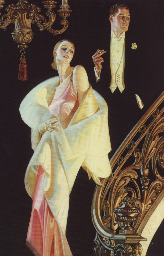 J. C. Leyendecker, <em>Advertisement for The Arrow Collar Man</em> (1932). 