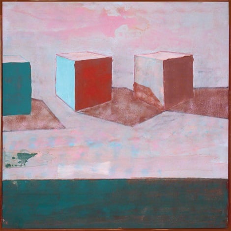 Ronald Davis, Two and One-Half Blocks (1974). Courtesy of 203 Fine Art.