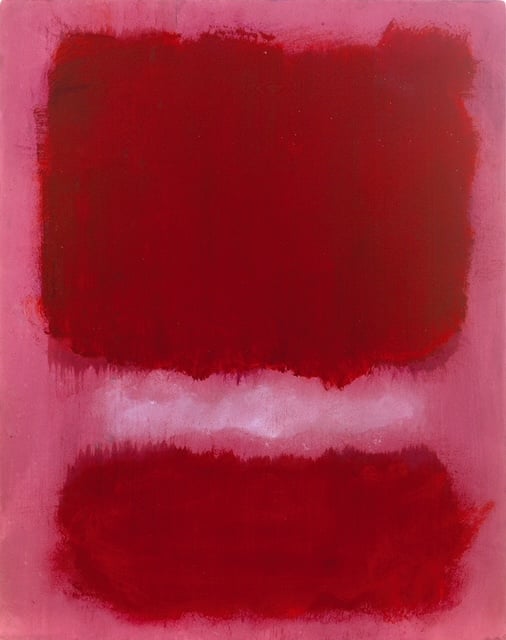Mark Rothko, Untitled (1968). Collection of Christopher Rothko. Courtesy of Pace.