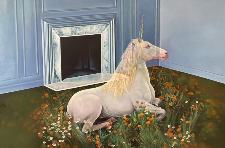 Ariana Papademetropoulos, The Tamed Beloved (2021). Courtesy of Jeffrey Deitch Gallery.