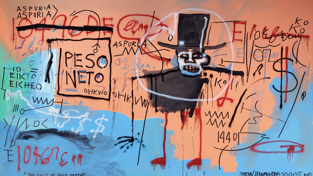 Jean-Michel Basquiat, The Guilt of Gold Teeth (1982). Courtesy of Christie's Images, Ltd.