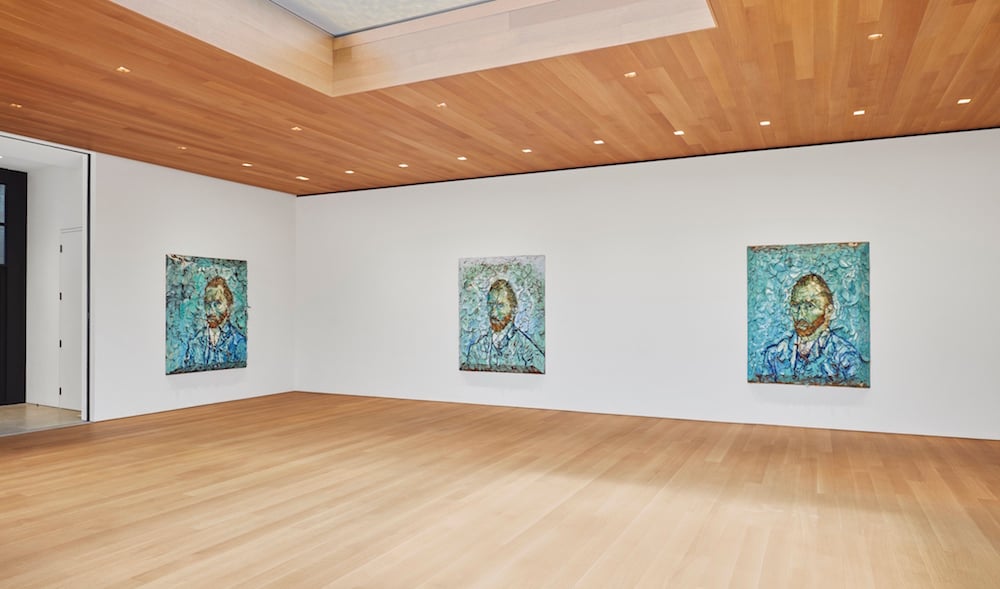 Installation view of "Julian Schnabel: Self Portraits of Others" at the Brant Foundation in New York. Photo credit: Tom Powel Imaging. Image courtesy the Brant Foundation.