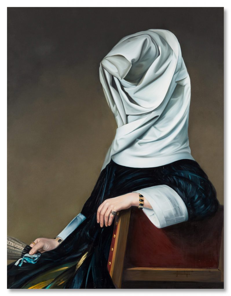 <i>Maria (After Johannes Cornelisz Verspronck)</i> by Ewa Juszkiewicz. Courtesy of Sotheby's.