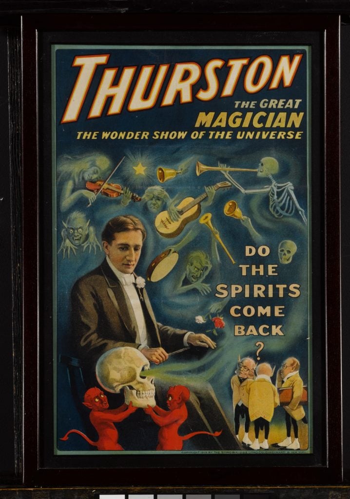 Howard Thurston, Do the Spirits Come Back. Courtesy of Sotheby's. 
