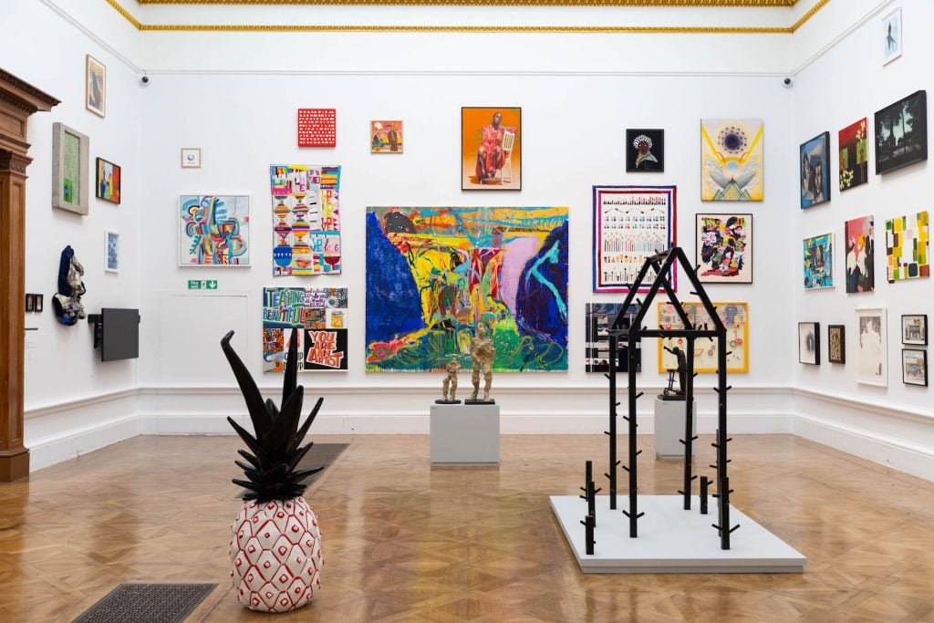 Gallery view the Royal Academy's Summer Exhibition 2021. Photo: ©David Parry/ Royal Academy of Arts.
