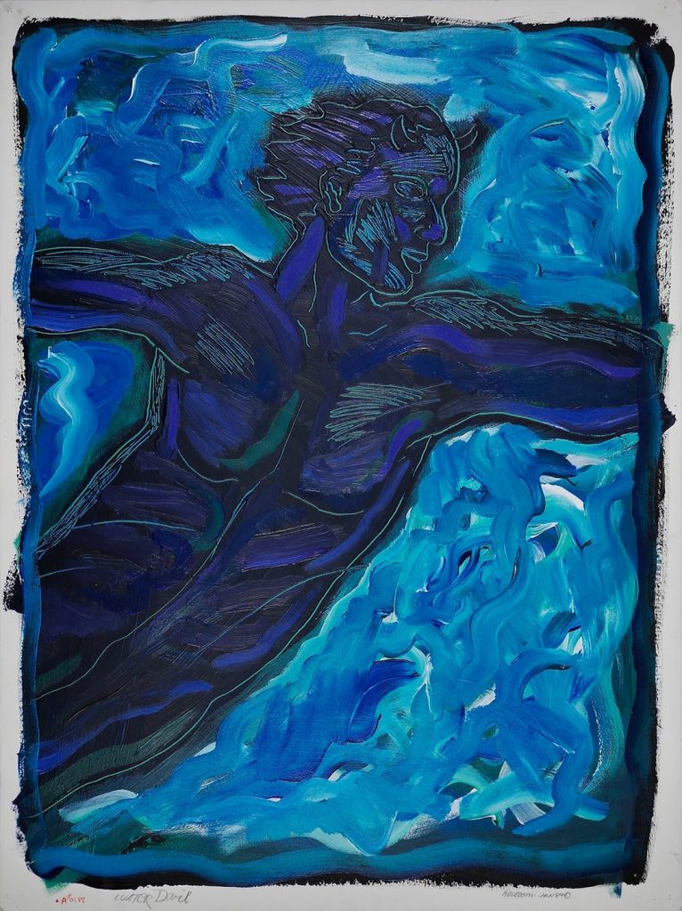 Ken Nevadomi, Water Devil (1989). Courtesy of WOLFS Gallery.