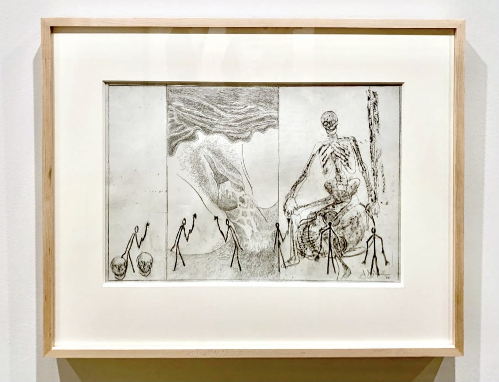 Jasper Johns, 6 Artists at Work (2020). Photo by Ben Davis.