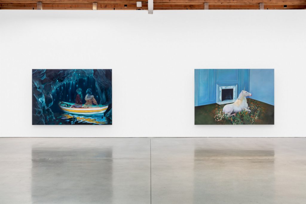 Installation view of "The Emerald Tablet" 2021. Courtesy of Jeffrey Deitch Gallery. Photography by Joshua White.