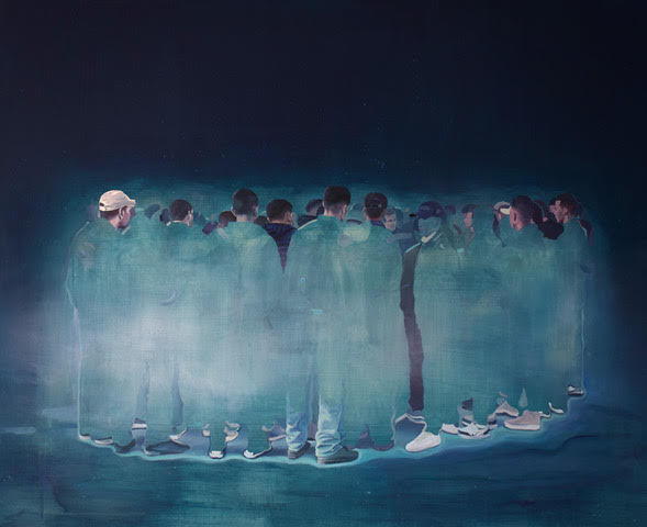 Nabil El Makhloufi , Night Veil (2021). Courtesy of the artist and Nil Gallery.