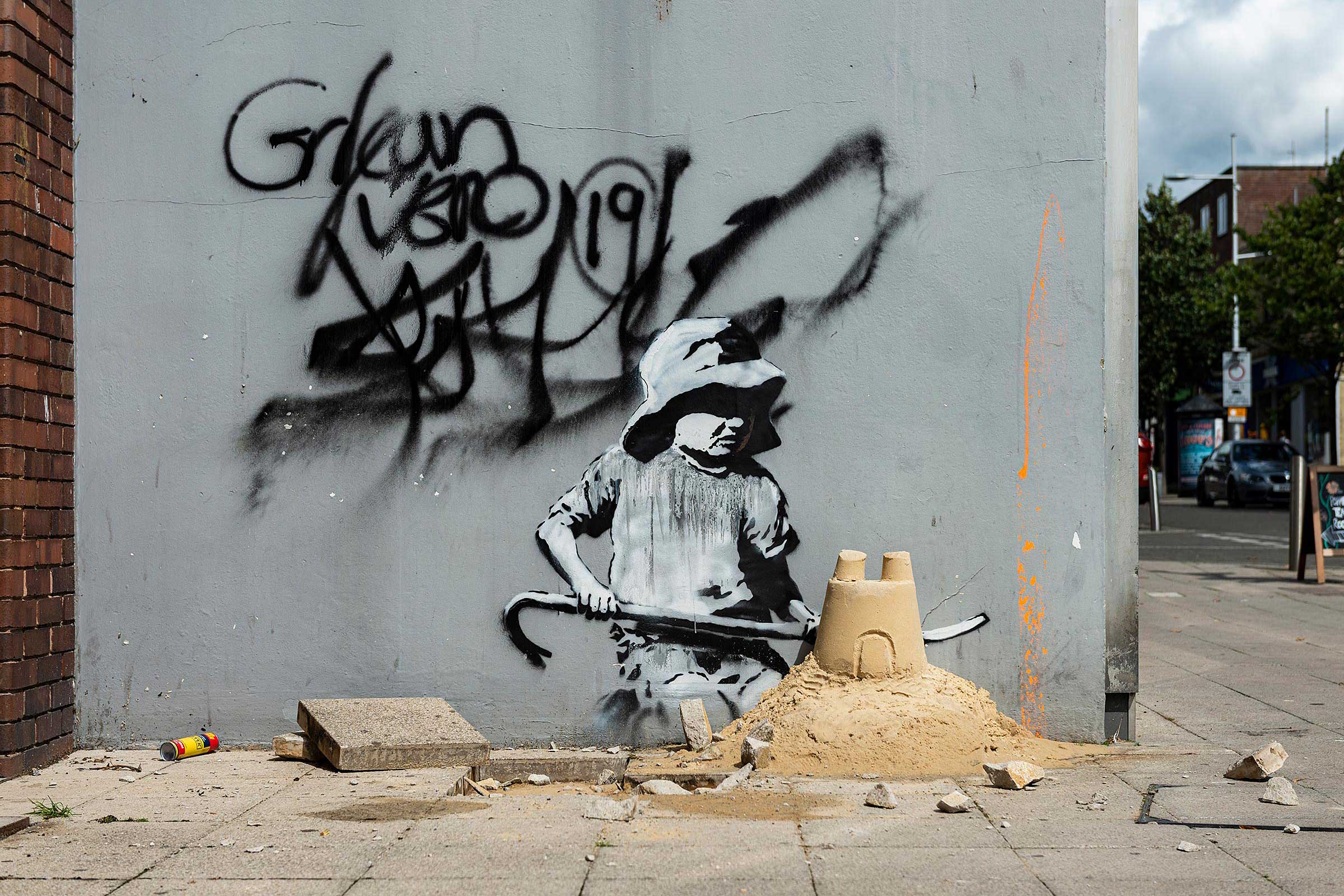 How a Banksy seagull mural became a 'living nightmare