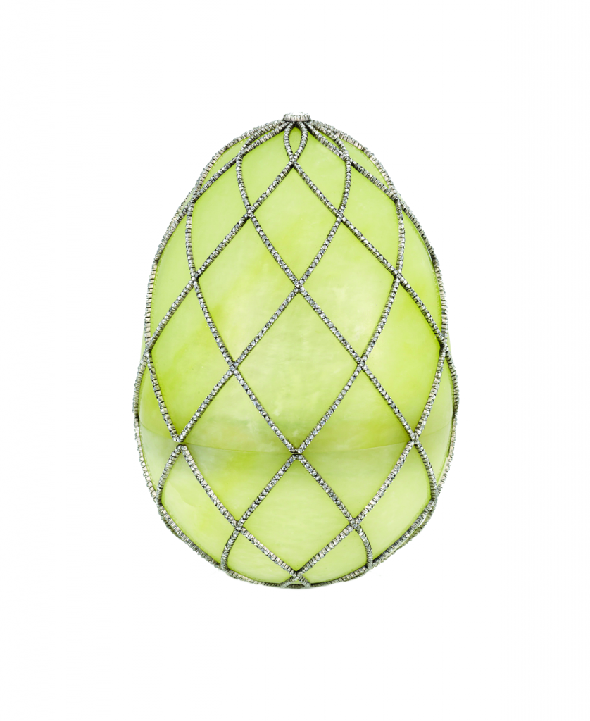 The Diamond Trellis Egg. Courtesy of the Victoria & Albert Museum.