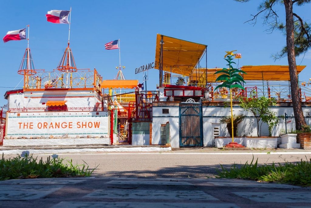 The Orange Show Monument. Photo courtesy of the Orange Show Center for Visionary Art, Houston.