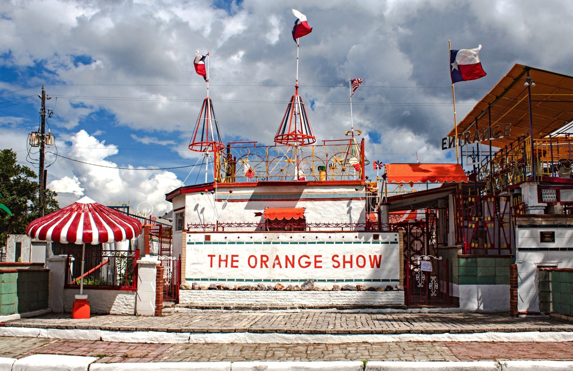 The Orange Show Monument - widely shared folk-art landmark photo 2