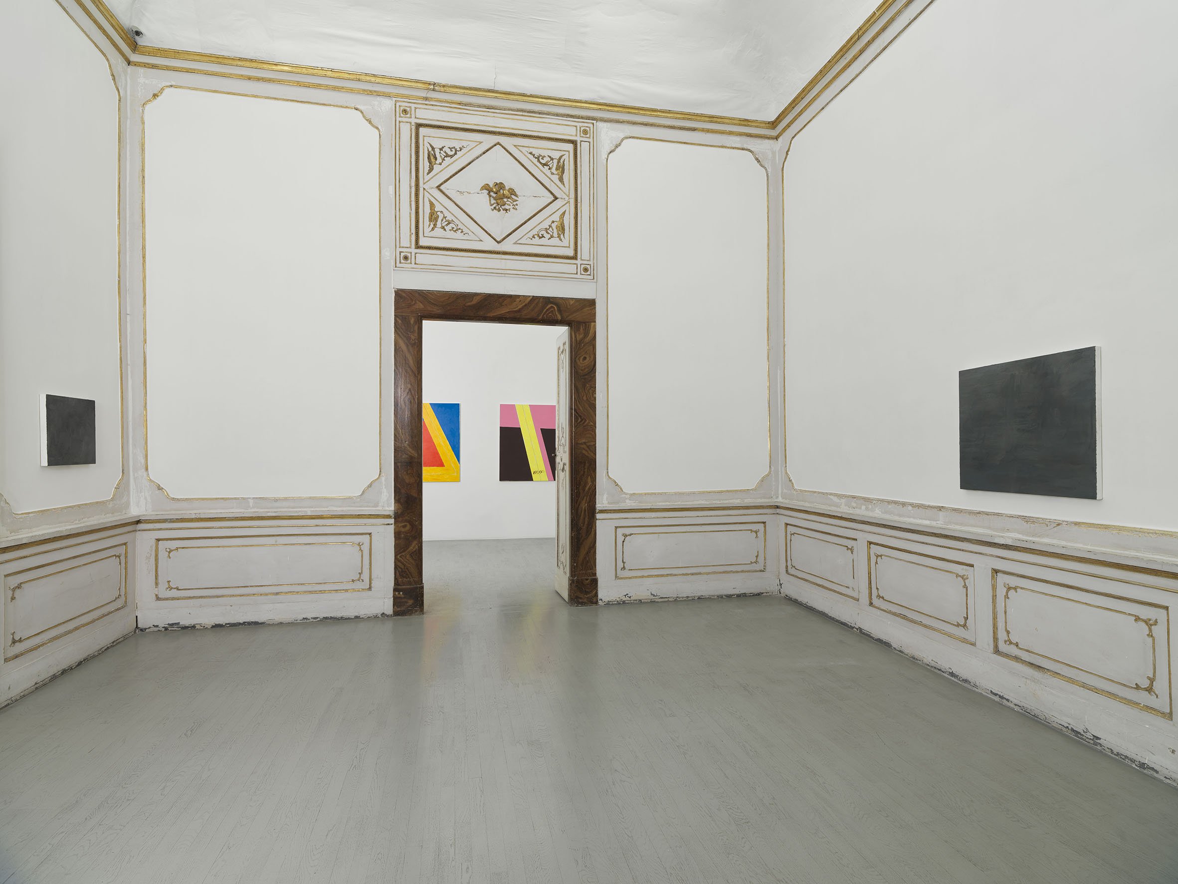 Installation views "Accesso" at Alfonso Artiaco, Naples, 2021.