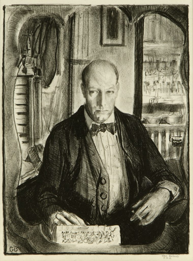 George Bellows, Self Portrait (1921). Courtesy of the Columbus Museum of Art.