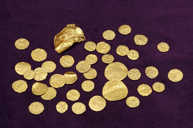 A Metal Detectorist Has Found What Is Now Declared the Largest-Ever Hoard of Gold Anglo-Saxon Coins in His Backyard
