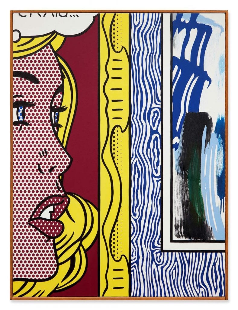 Roy Lichtenstein, Two Paintings: Craig . . . (1983). Image courtesy Sotheby's.
