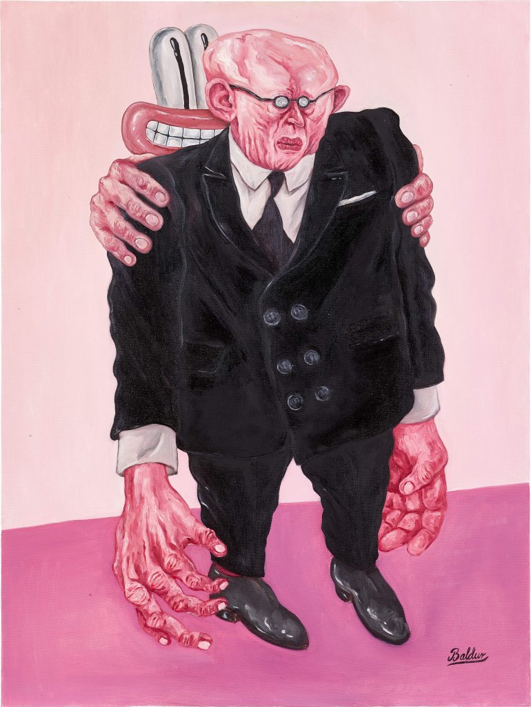 Baldur Helgason, <i>Portrait of the Man Waiting</i> (2018). Image courtesy Sotheby's.