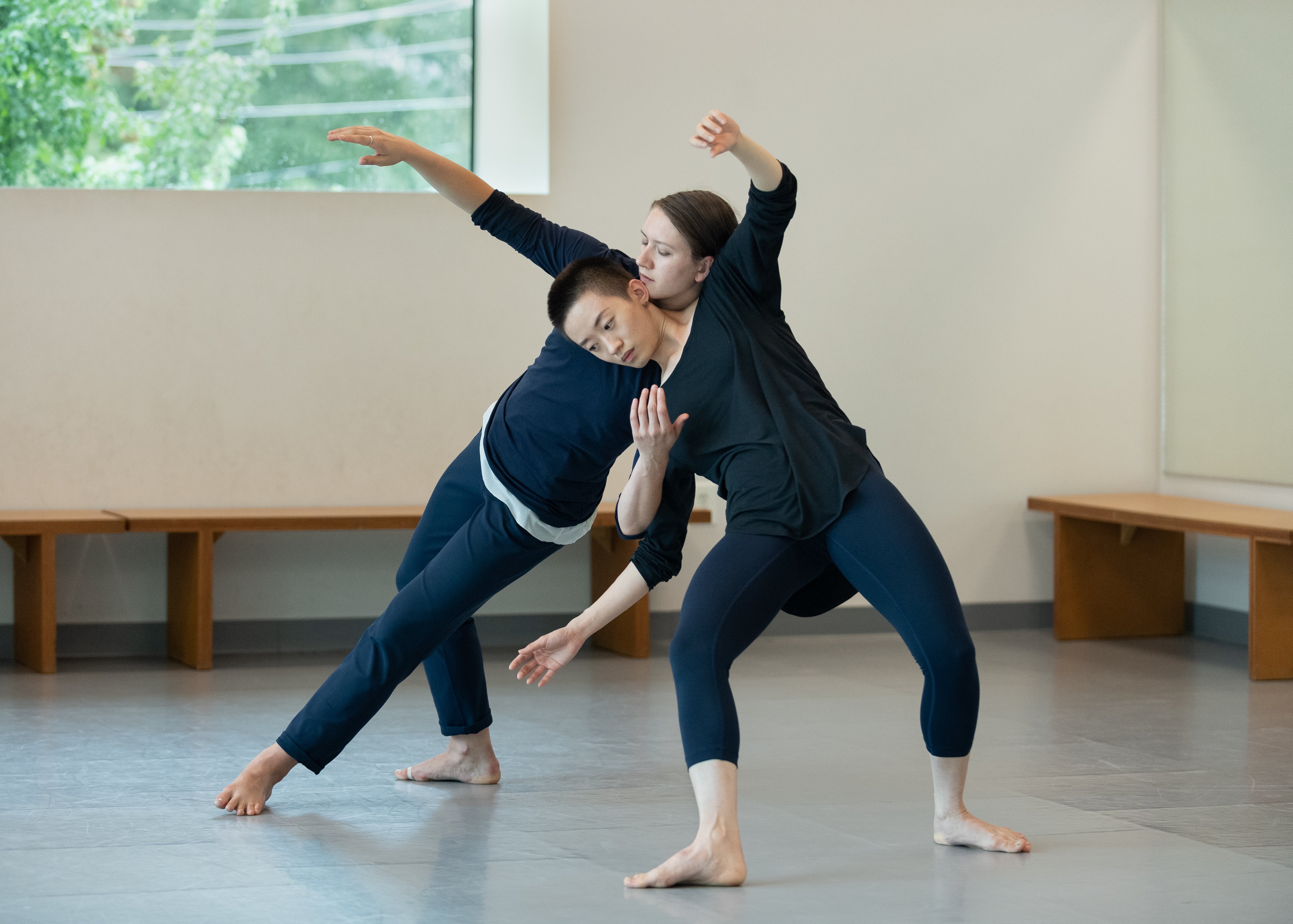 Helen Simoneau Danse rehearsal. Photo by Helen Simoneau Danse.