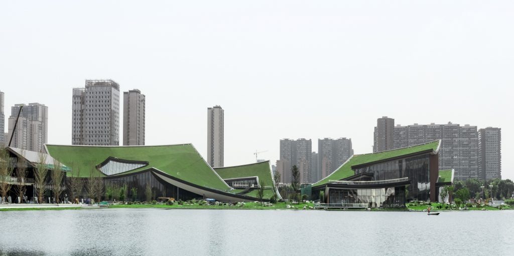Chengdu Museum of Contemporary Art, China. Courtesy of Chengdu City Construction Investment.