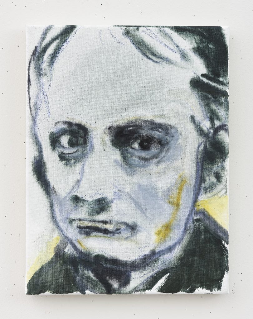Charles Baudelaire (2020). Courtesy Marlene Dumas. Photo: © Peter Cox, Eindhoven.