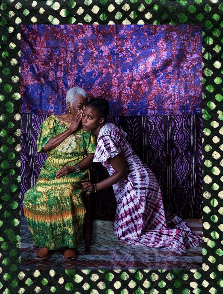 Adama Delphine Fawundu, Passageways #1, Secrets, Traditions, Spoken and Unspoken Truths or Not (2017). Photo courtesy of Anonymous Was a Woman.