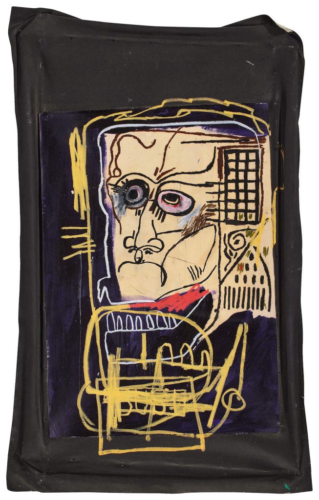 Jean-Michel Basquiat, Made in Japan II (1982). Image courtesy Sotheby's.