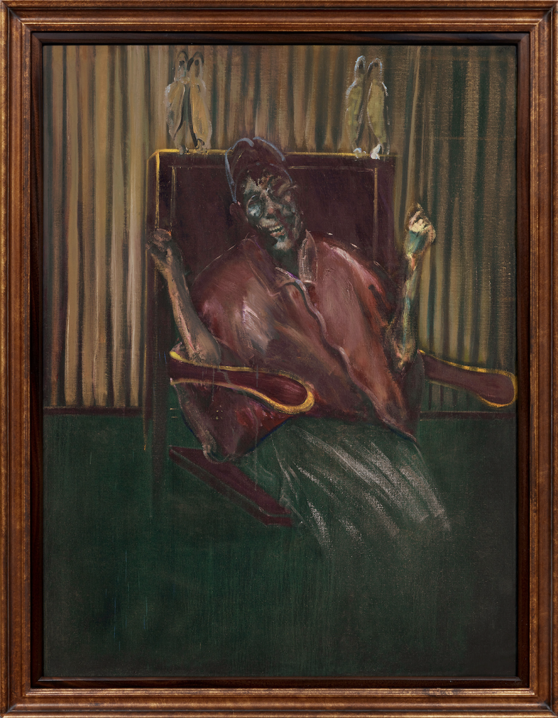 Francis Bacon, Pope with Owls 1958