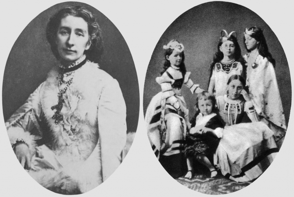 <em>Jeopardy!</em> showed contestants these photos from 1870 and 1872 of Cosima <span style="background-color: #000000; color: #000000;">Wagner</span> and her children, who included Siegfried and Isolde, as part of a clue. 