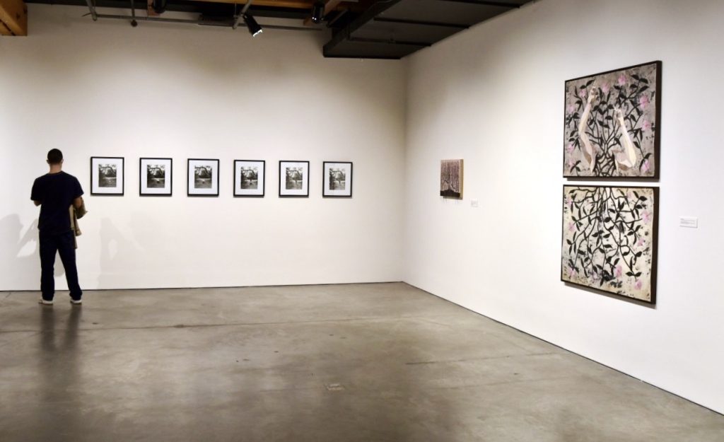 Works by Laura Aguilar and Felipe Baeza. Photo by Ben Davis.