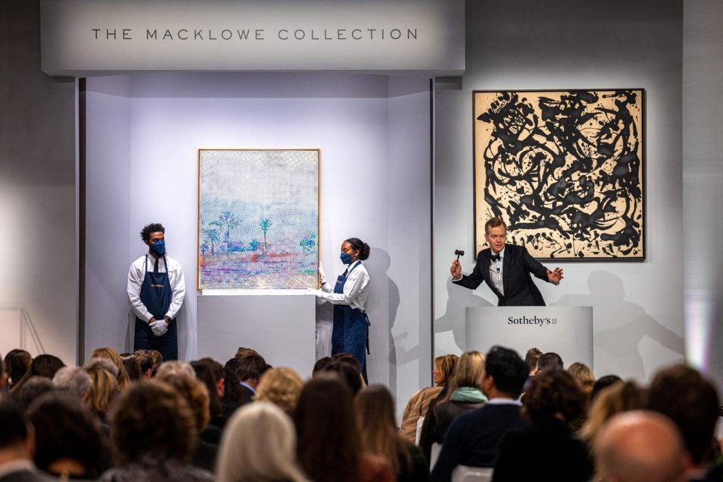 The Macklowe Collection sale. Photo courtesy of Sotheby's.
