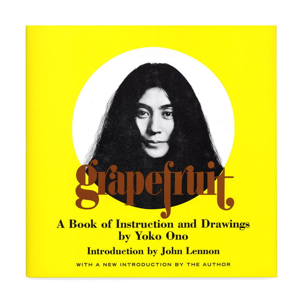 Yoko Ono, <i>Grapefruit: A Book of Instructions and Drawings</i>. Courtesy of the Museum of Modern Art bookstore.