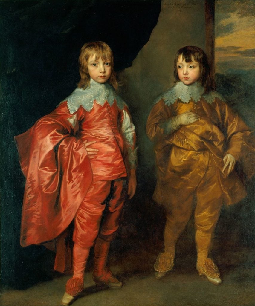 Anthony Van Dyck, <em>George Villiers, 2nd Duke of Buckingham</em> (1628-87), and Lord Francis Villiers (1629–48) (inscribed 1635). Courtesy of the Royal Collection Trust.