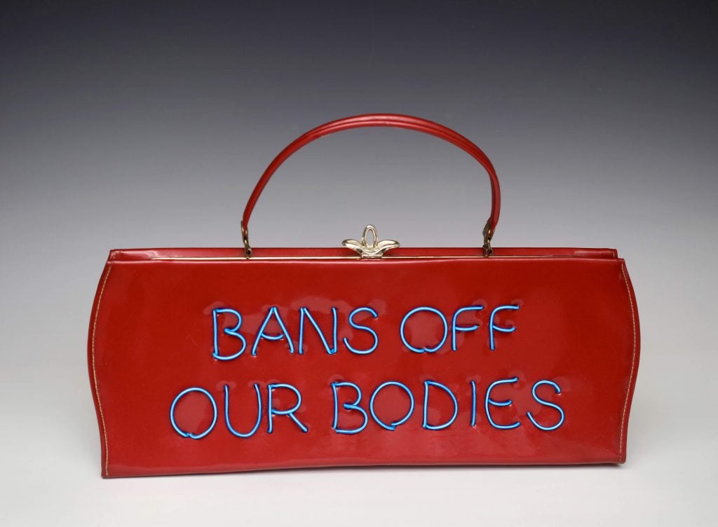 Michele Pred, <em>Bans Off Our Bodies</em> (2021). Photo courtesy of the artist. 