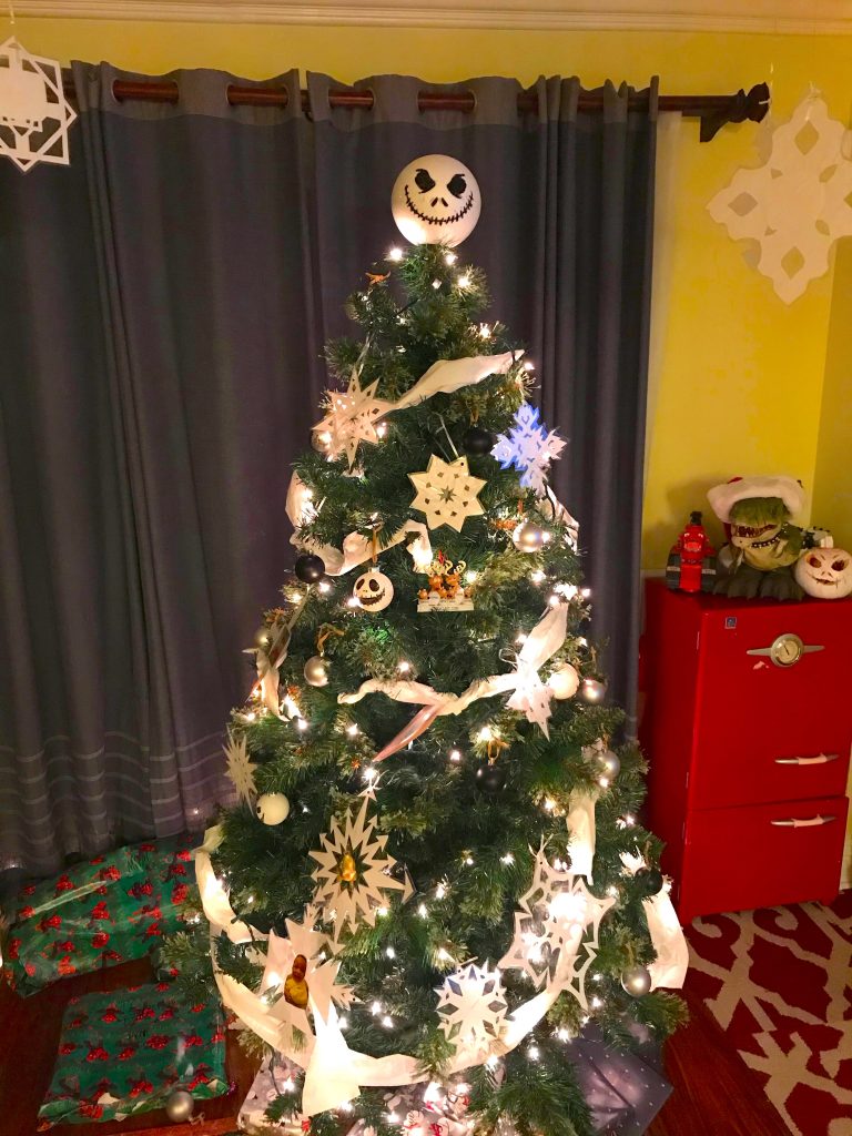 A themed Rawles family Christmas tree. Photo courtesy Calida Rawles.